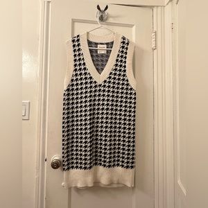 Abercrombie Black and White Houndstooth dress
